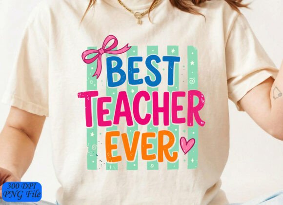 Coquette Teacher Design SVG Quote PNG