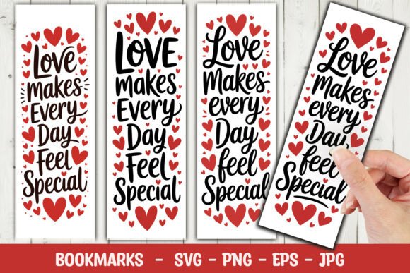 Love Quote Bookmark Svg Png Review