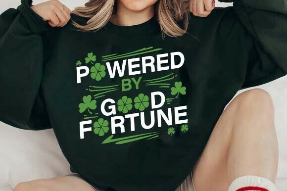 Powered by Good Fortune SVG PNG