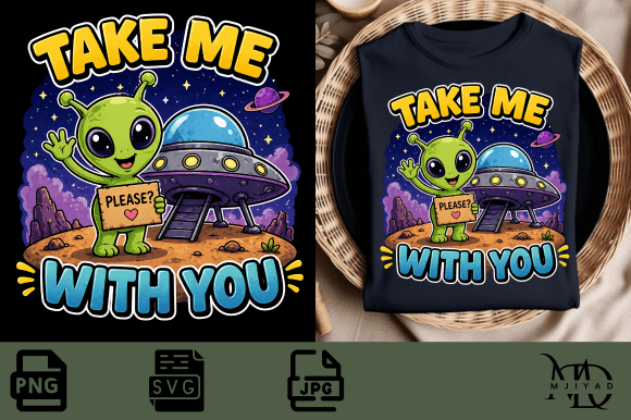 Take Me with You ✈️ Travel Quote PNG SVG
