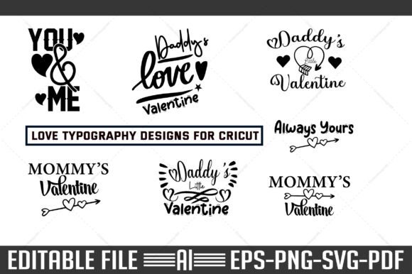 Valentine Day Bundle Design for Cricut